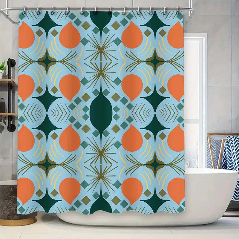 Синий, зеленый, оранжевый, ретро занавеска для душа, современный декор для ванны, печатный пластик, водонепроницаемый 3D цветочный узор, украшение для дома
Синий, зеленый, оранжевый, ретро занавеска для душа, современный декор для ванны, печатный пластик, водонепроницаемый 3D цветочный узор, украшение для дома