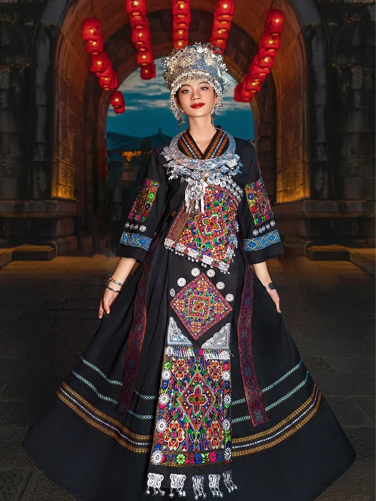 Adult long exotic clothing home wear embroidered clothes village travel photography and photo sets
Adult long exotic clothing home wear embroidered clothes village travel photography and photo sets
