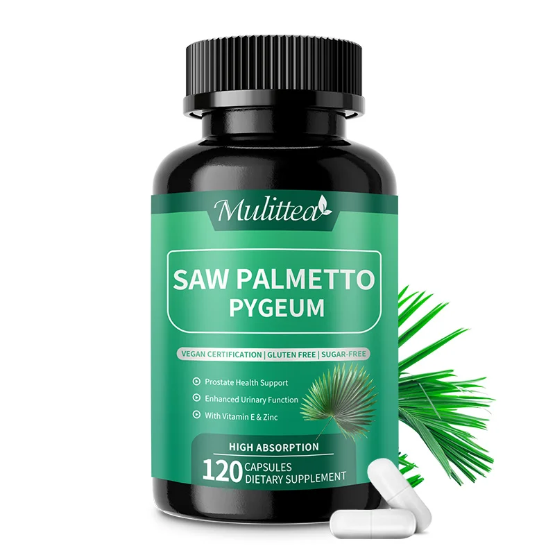 Mulittea Saw Palmetto For Men, Bladder And Urinary Relief, Prevent Hair Loss Men's Prostate Health Supplements
Mulittea Saw Palmetto For Men, Bladder And Urinary Relief, Prevent Hair Loss Men's Prostate Health Supplements