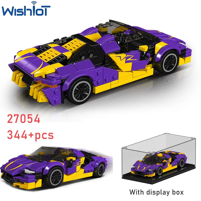 Известная серия 27054 спортивный автомобиль MOC строительный блок с коробкой для дисплея 344 + шт. собранные коллекционные транспортные средства игрушечная модель кирпичи подарки
Известная серия 27054 спортивный автомобиль MOC строительный блок с коробкой для дисплея 344 + шт. собранные коллекционные транспортные средства игрушечная модель кирпичи подарки