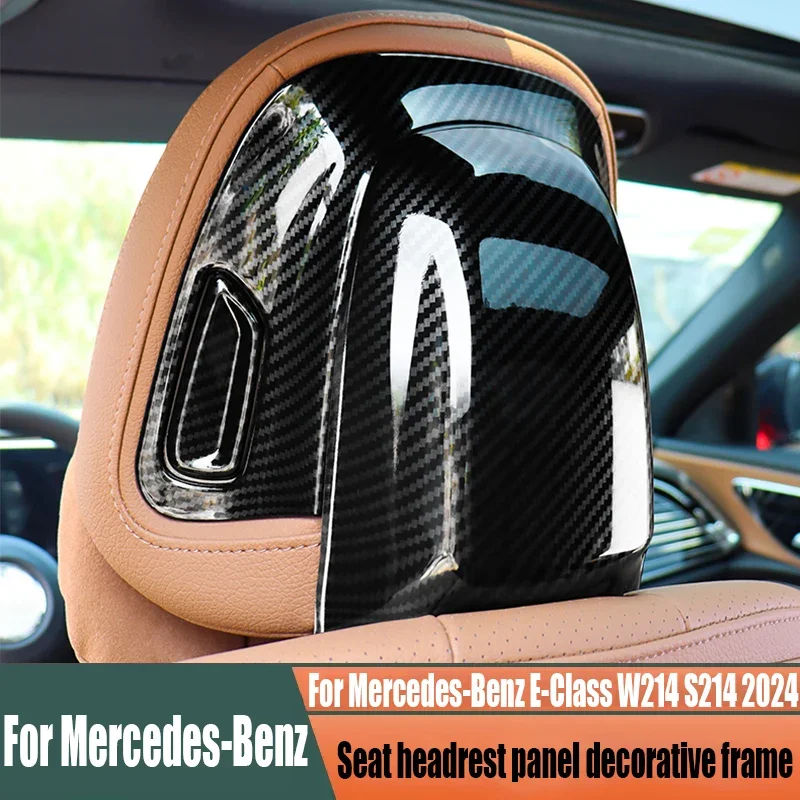 Seat headrest panel decorative frame automotive interior decoration supplies For Mercedes-Benz E-Class W214 S214 2024
Seat headrest panel decorative frame automotive interior decoration supplies For Mercedes-Benz E-Class W214 S214 2024