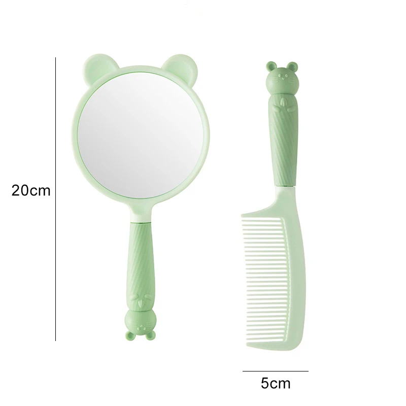 2Pcs/set Cute Kawaii Cat Ear Hair Brush Comb Mirror Princess Portable Makeup Styling Hairbrush for Women Girls Health Care Tools
2Pcs/set Cute Kawaii Cat Ear Hair Brush Comb Mirror Princess Portable Makeup Styling Hairbrush for Women Girls Health Care Tools