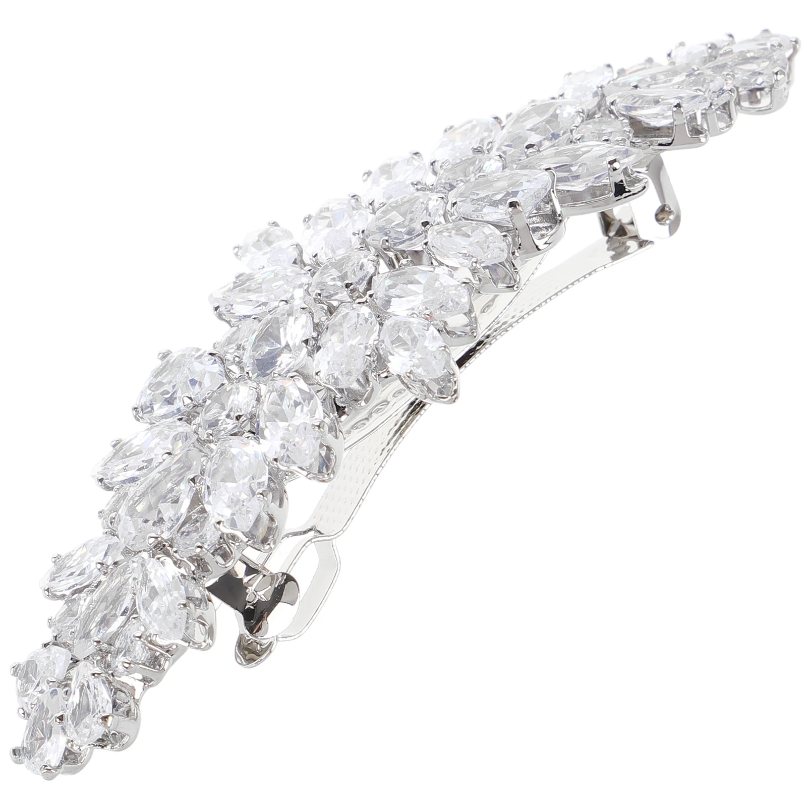 Zircon Hair Clip Spring Bride Headpieces Wedding Accessories Bridesmaid Durable Comfortable Shiny Sophisticated Charm 
Zircon Hair Clip Spring Bride Headpieces Wedding Accessories Bridesmaid Durable Comfortable Shiny Sophisticated Charm