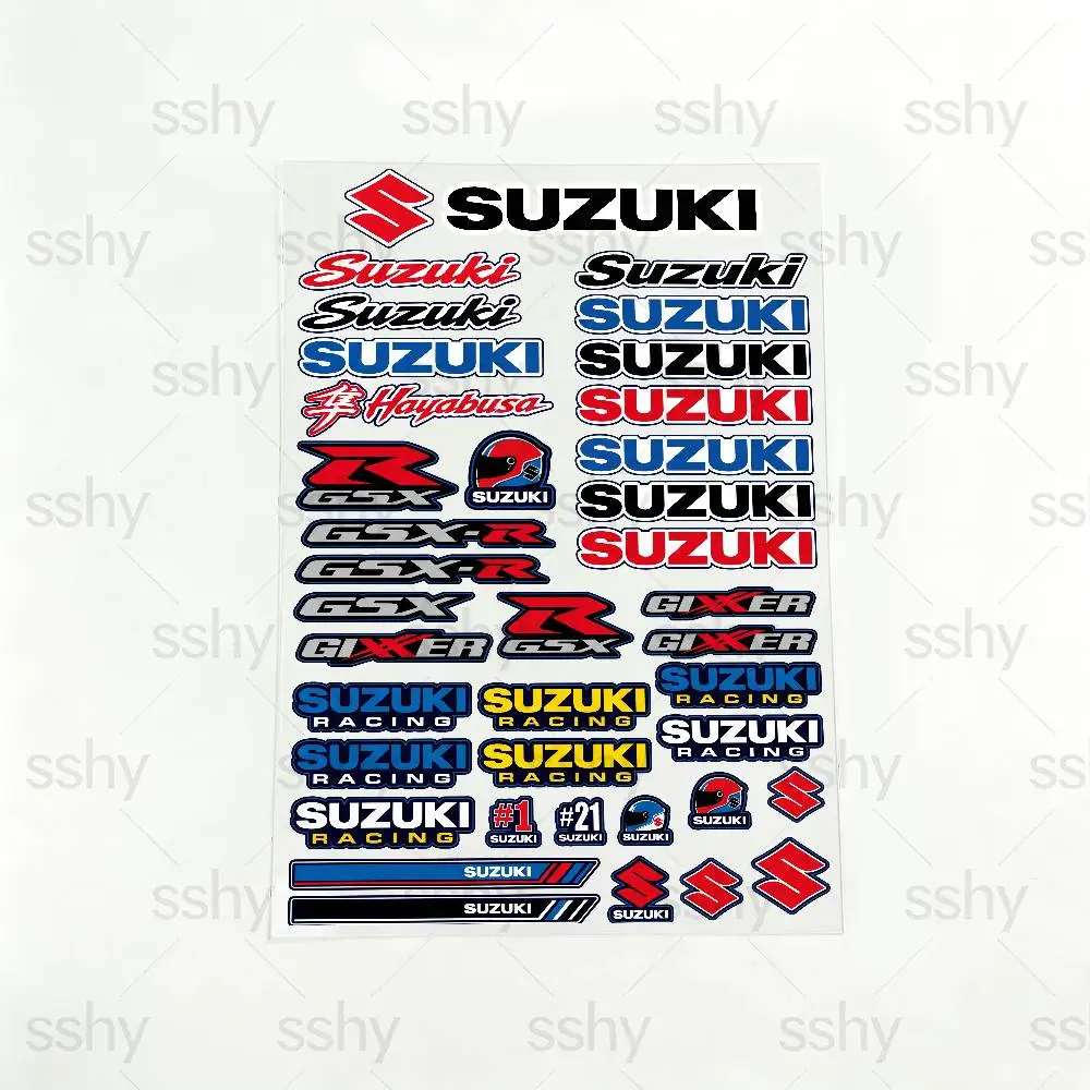 For SUZUKI Waterproof Reflective Motorbike Stickers Easy Peel Removable Decals for Motorcycle Car
For SUZUKI Waterproof Reflective Motorbike Stickers Easy Peel Removable Decals for Motorcycle Car