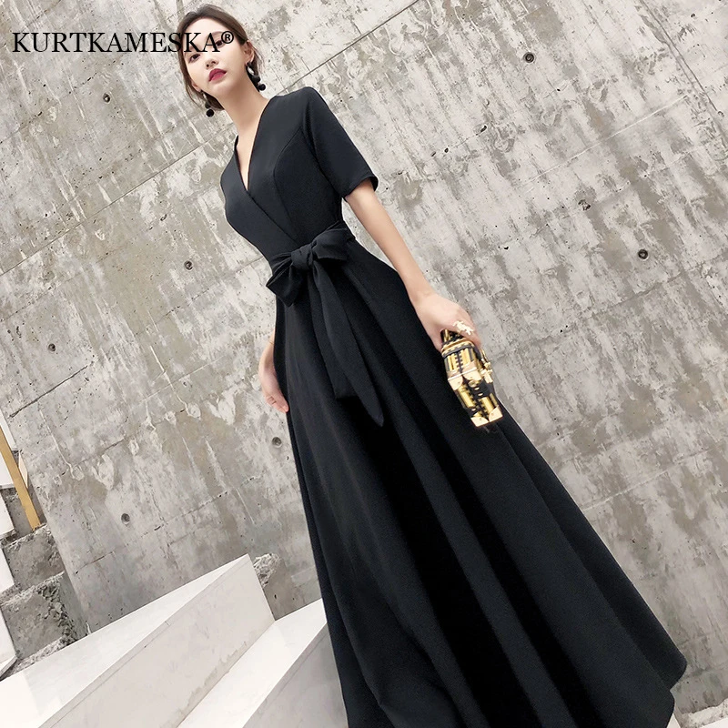 Black Satin Wedding Dress for Bride Elegant Beading Formal Evening Long Birthday Summer Dress Women 2024 Sexy V Neck Party Dress
Black Satin Wedding Dress for Bride Elegant Beading Formal Evening Long Birthday Summer Dress Women 2024 Sexy V Neck Party Dress