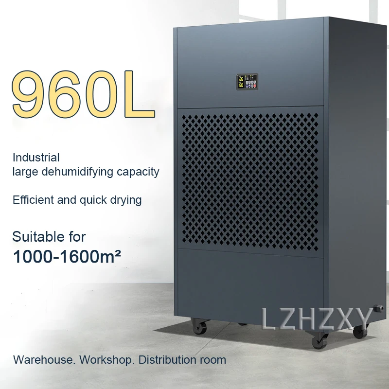 40L/H Industrial Dehumidifier Multifunction Commercial Air Dehumidifier for Basement / Workshop/laboratory /engine Room HP-40S
40L/H Industrial Dehumidifier Multifunction Commercial Air Dehumidifier for Basement / Workshop/laboratory /engine Room HP-40S