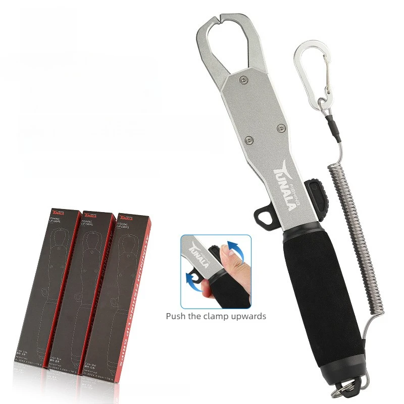 Rotating Drag Aluminum Fish Remover Push Pull Lure Pliers Multi Functional Outdoor Portable Sturdy Durable for Fishing Trip
Rotating Drag Aluminum Fish Remover Push Pull Lure Pliers Multi Functional Outdoor Portable Sturdy Durable for Fishing Trip