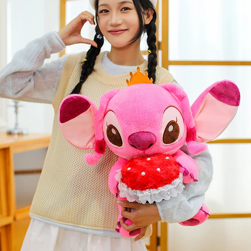 30/70CM Cartoon Lilo and Stitch Disney Plush Toys Anime Stuffed Xmas Rose Bouquet Angel Stich Doll Plushie Kids Birthday Gifts
30/70CM Cartoon Lilo and Stitch Disney Plush Toys Anime Stuffed Xmas Rose Bouquet Angel Stich Doll Plushie Kids Birthday Gifts