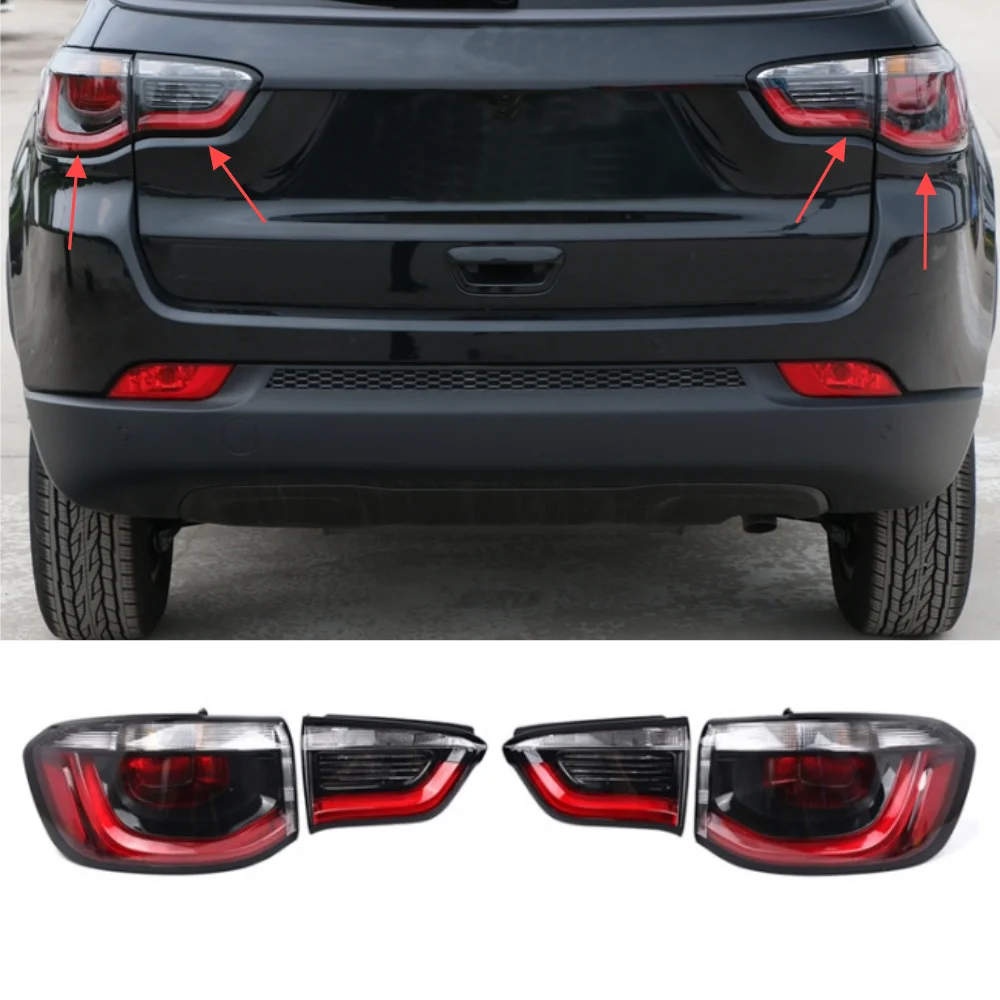 Для Jeep Compass 2017-2019 задний бампер стоп-сигналы задние фонари 68517557 АА 55112685 АА 55112684 АА 68517556 АА
Для Jeep Compass 2017-2019 задний бампер стоп-сигналы задние фонари 68517557 АА 55112685 АА 55112684 АА 68517556 АА