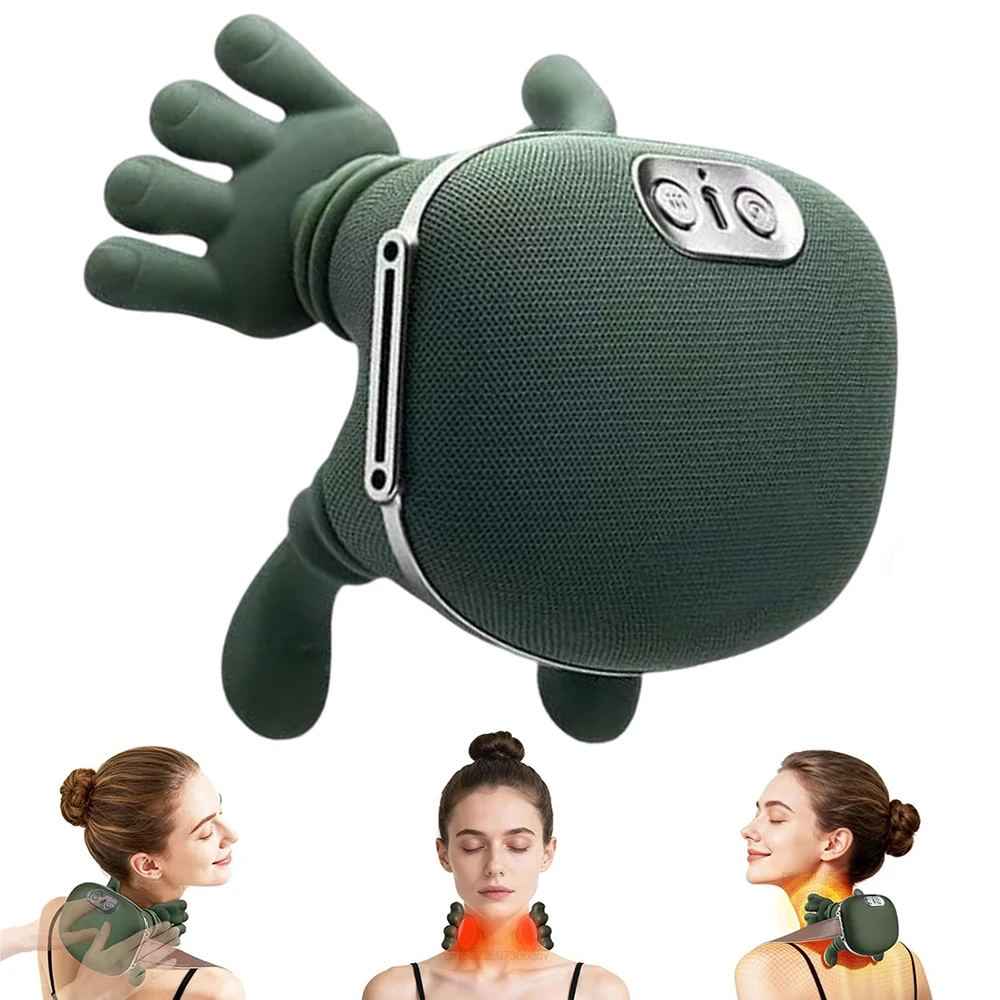 Back Massager Electric Muscle Massager Heating Cervical Neck Massager Back Pain Relief Electric Shoulder Neck Massage Machine
Back Massager Electric Muscle Massager Heating Cervical Neck Massager Back Pain Relief Electric Shoulder Neck Massage Machine