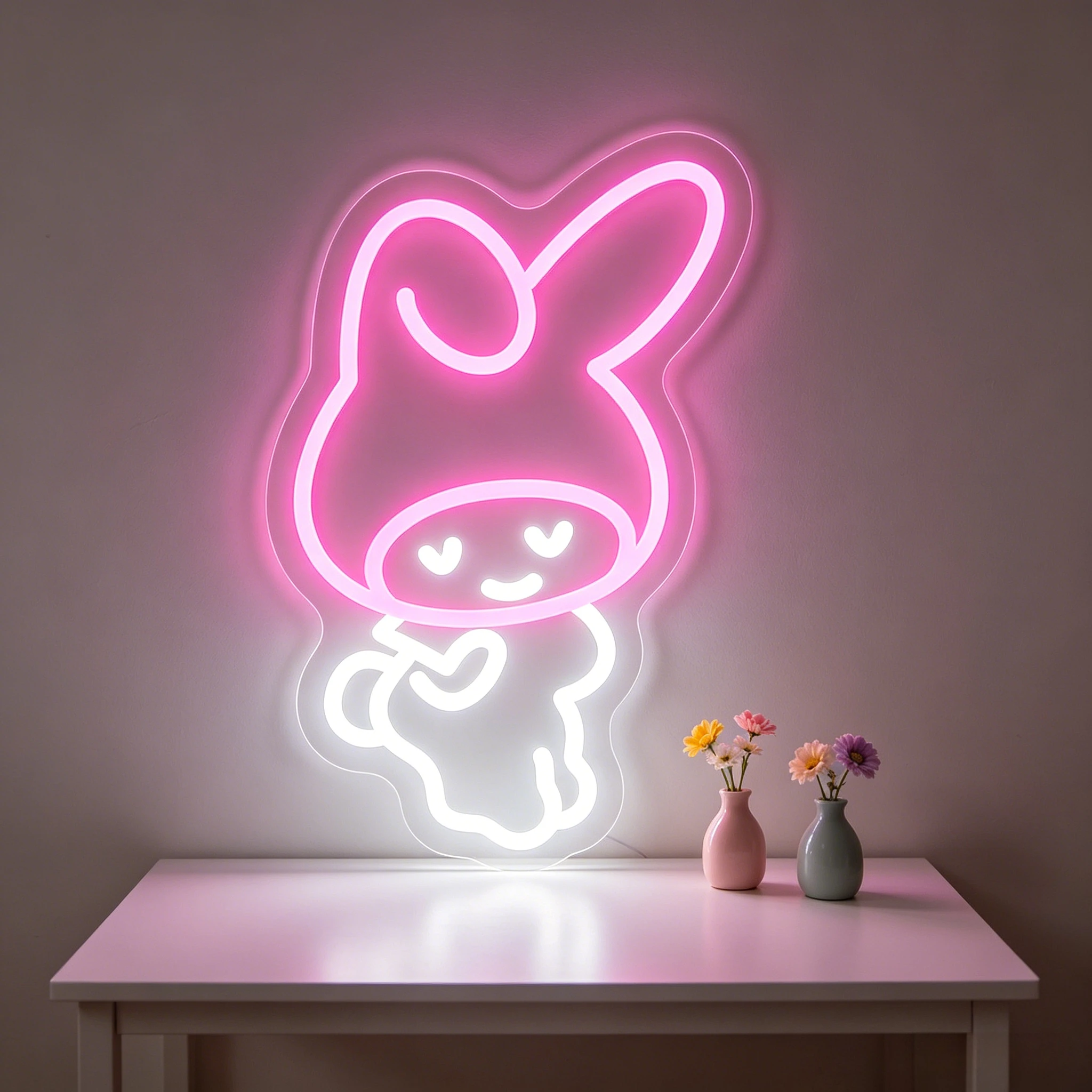 My Melody Neon Sign for Girl Room Wall Decor LED Neon Light USB Dimmable for Wedding Party Birthday Living Room Bedroom Decor
My Melody Neon Sign for Girl Room Wall Decor LED Neon Light USB Dimmable for Wedding Party Birthday Living Room Bedroom Decor