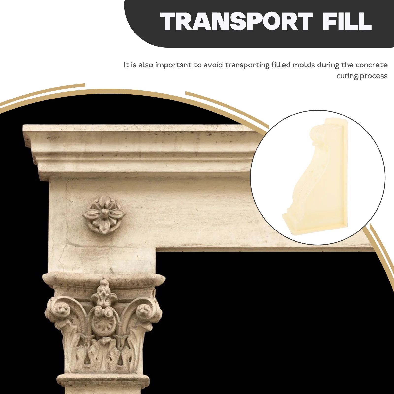 Villa Corbel Mold European Style Decorative Concrete Casting Cement Mold for Architectural Landscaping DIY Projects
Villa Corbel Mold European Style Decorative Concrete Casting Cement Mold for Architectural Landscaping DIY Projects