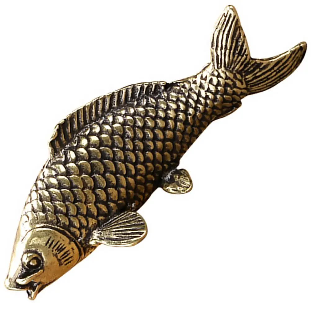 Carp Shape Metal Decor Desktop Decoration Copper Craft Mini Statues Incense Carp Shape Ornament Holder Year Profit
Carp Shape Metal Decor Desktop Decoration Copper Craft Mini Statues Incense Carp Shape Ornament Holder Year Profit