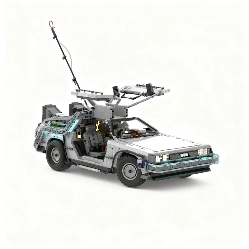 5226PCS MOC 1 8 Collectors Edition Back Future DeLorean Timemachine Model Building Blocks DIY Creative Ideas Display Birthday
5226PCS MOC 1 8 Collectors Edition Back Future DeLorean Timemachine Model Building Blocks DIY Creative Ideas Display Birthday