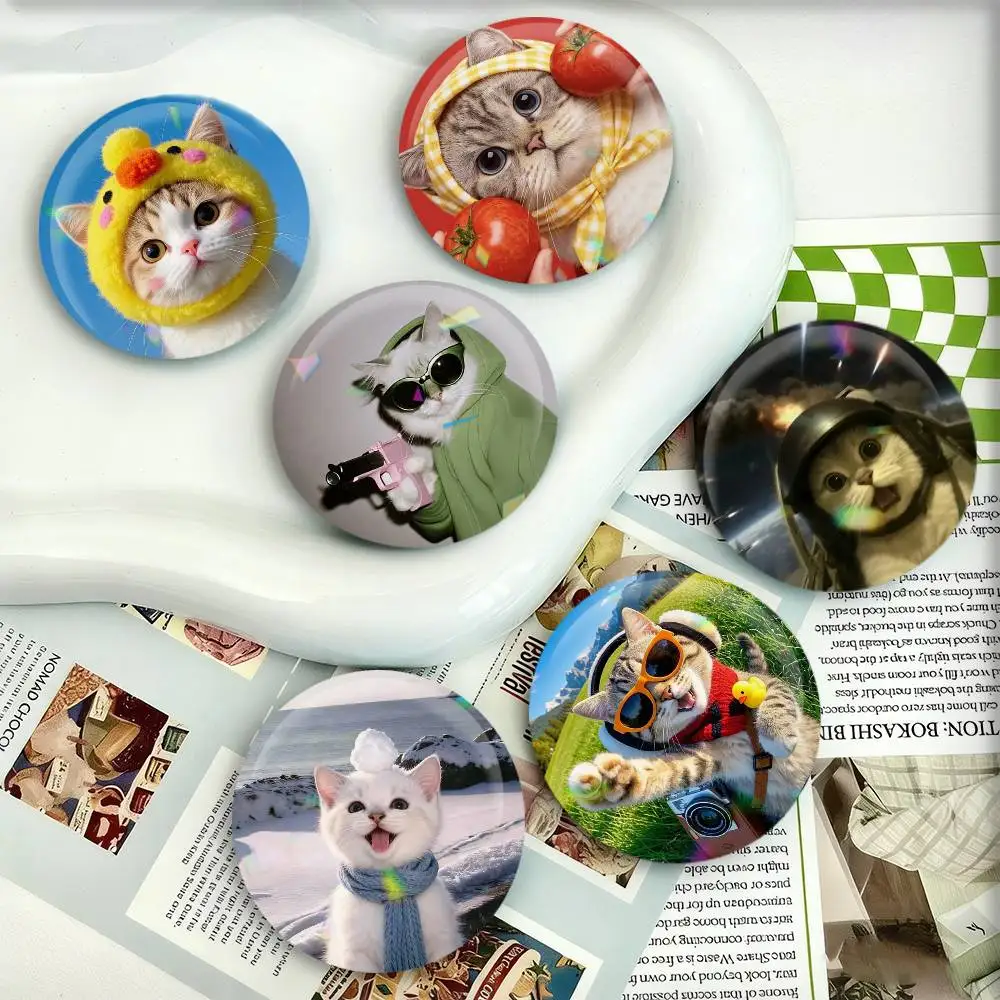 Cute Cat Badges 25 32 44 58 75 mm Round Fans Collect Friends Gifts Brooch Souvenir
Cute Cat Badges 25 32 44 58 75 mm Round Fans Collect Friends Gifts Brooch Souvenir