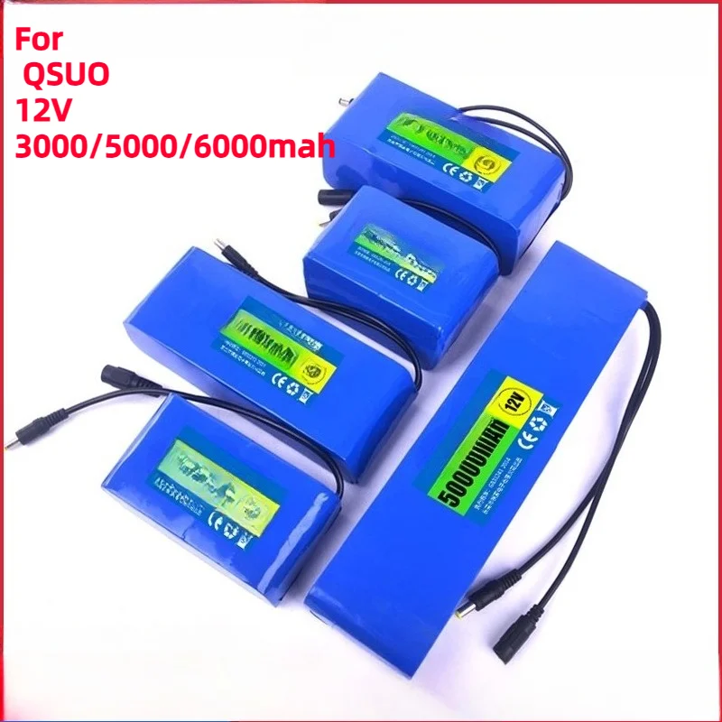 For QSUO12V 3000mah Lithium Battery Pack Large Capacity Solar Street Light Xenon Lamp Car Washing Machine Outdoor Battery
For QSUO12V 3000mah Lithium Battery Pack Large Capacity Solar Street Light Xenon Lamp Car Washing Machine Outdoor Battery