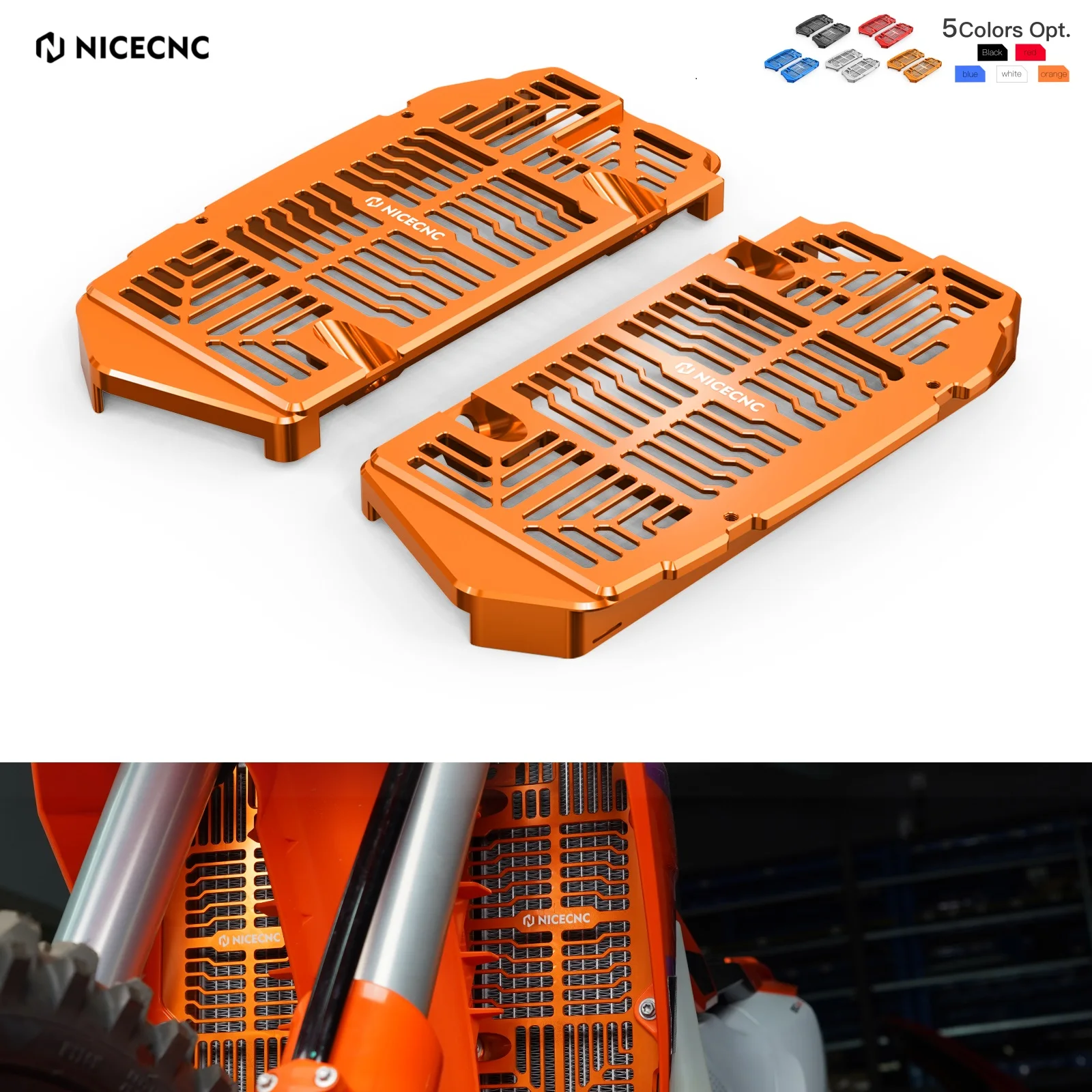 NICECNC For 2025 2024 KTM EXC 300 SX 125 SXF 450 EXCF 350 Husqvarna TE 300 FE 450 GasGas EC 300 Radiator Cover Guard Protecter
NICECNC For 2025 2024 KTM EXC 300 SX 125 SXF 450 EXCF 350 Husqvarna TE 300 FE 450 GasGas EC 300 Radiator Cover Guard Protecter