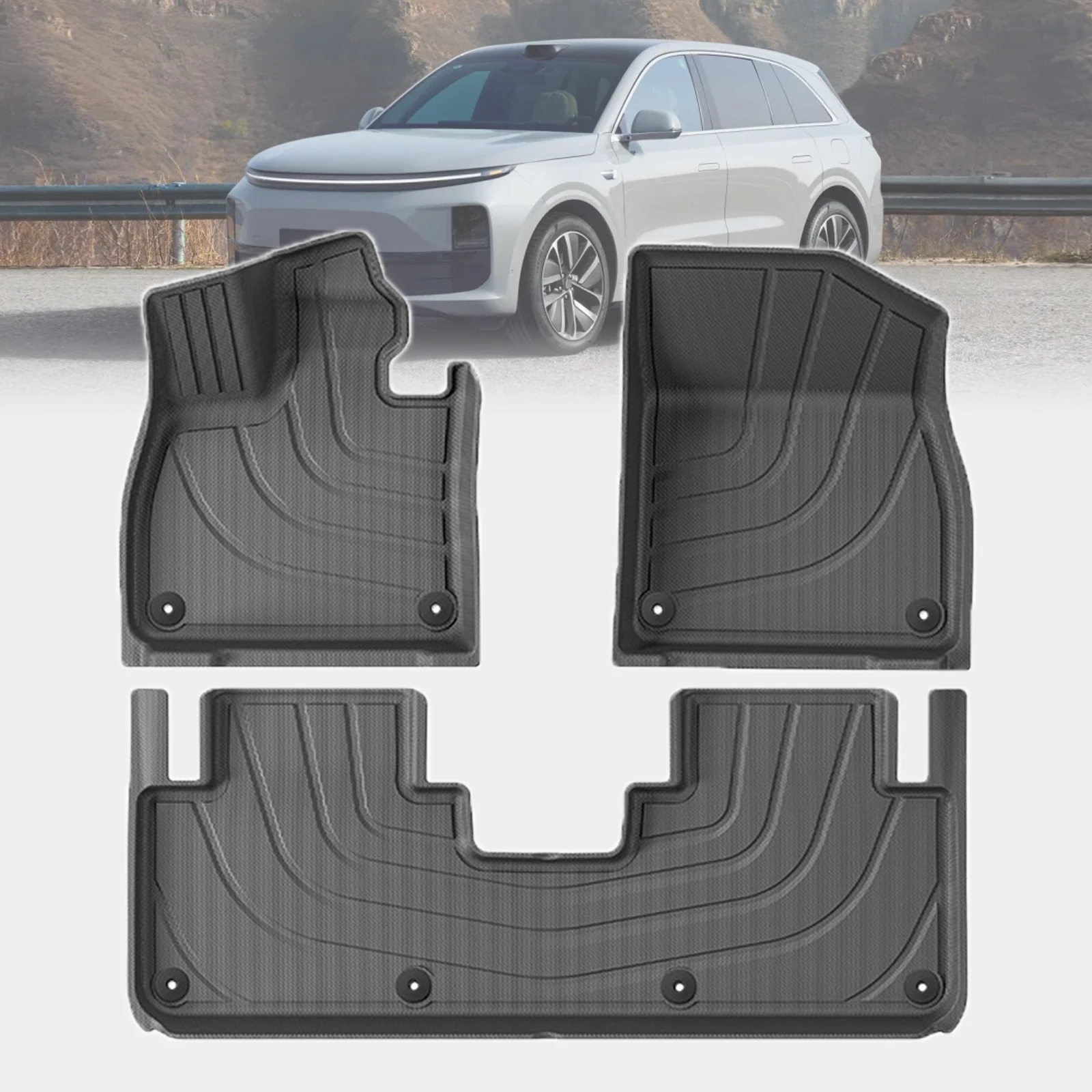 for Li Auto Lixiang L6 Pro/Max 2024 - 2026 Dustproof Easy Clean Car floor Mats TPE Material Non-Slip Interior Parts Accessories
for Li Auto Lixiang L6 Pro/Max 2024 - 2026 Dustproof Easy Clean Car floor Mats TPE Material Non-Slip Interior Parts Accessories