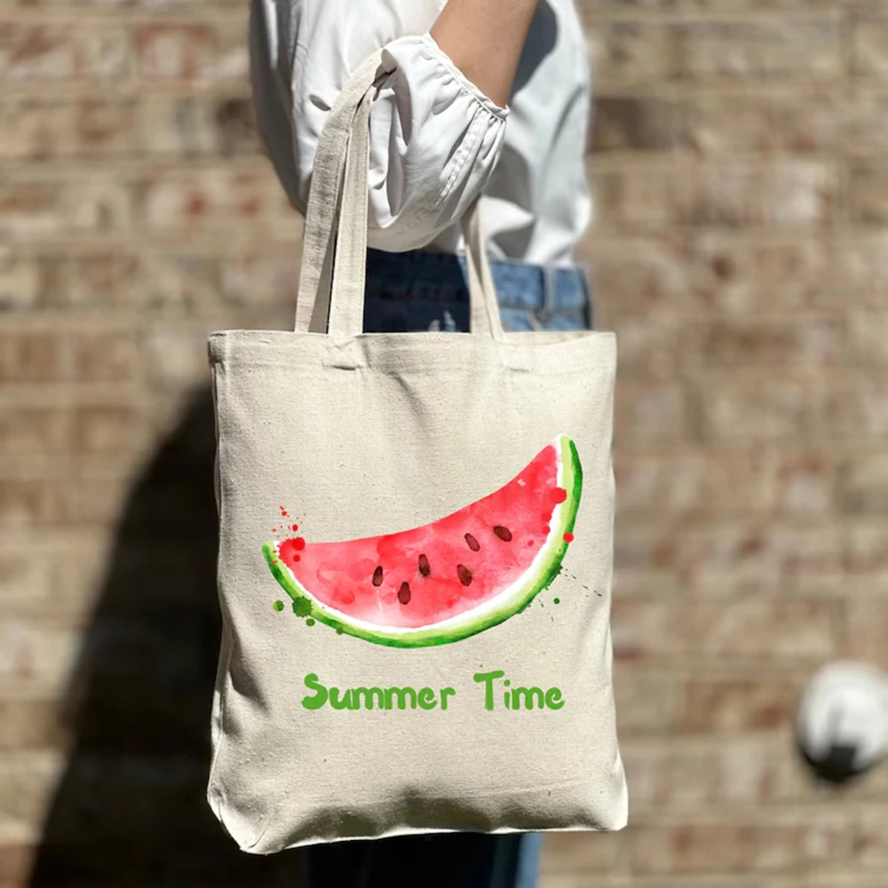 Custom Cute Tote Bag Personalized Watermelon Pattern Printed Shoulder Bag Summer Lover Gift Tote Bag
Custom Cute Tote Bag Personalized Watermelon Pattern Printed Shoulder Bag Summer Lover Gift Tote Bag
