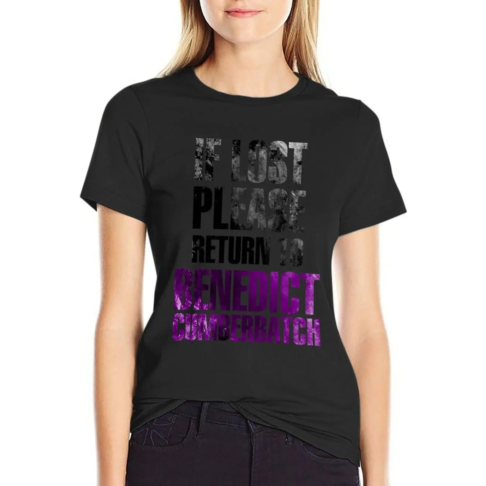 If lost please return to Benedict Cumberbatch T-Shirt customs design your own tops quick drying shirts graphic tees Women's tops
If lost please return to Benedict Cumberbatch T-Shirt customs design your own tops quick drying shirts graphic tees Women's tops
