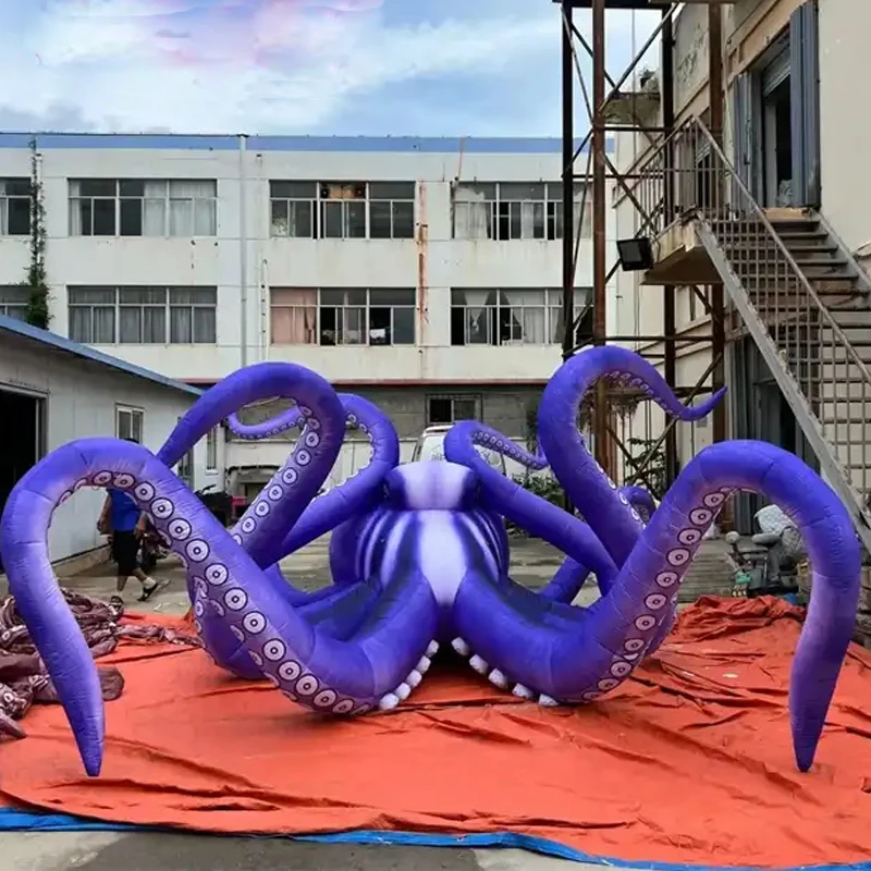 Outdoor Stage Halloween decoration Realistic Inflatable octopus, Animal balls inflatable octopus for display
Outdoor Stage Halloween decoration Realistic Inflatable octopus, Animal balls inflatable octopus for display