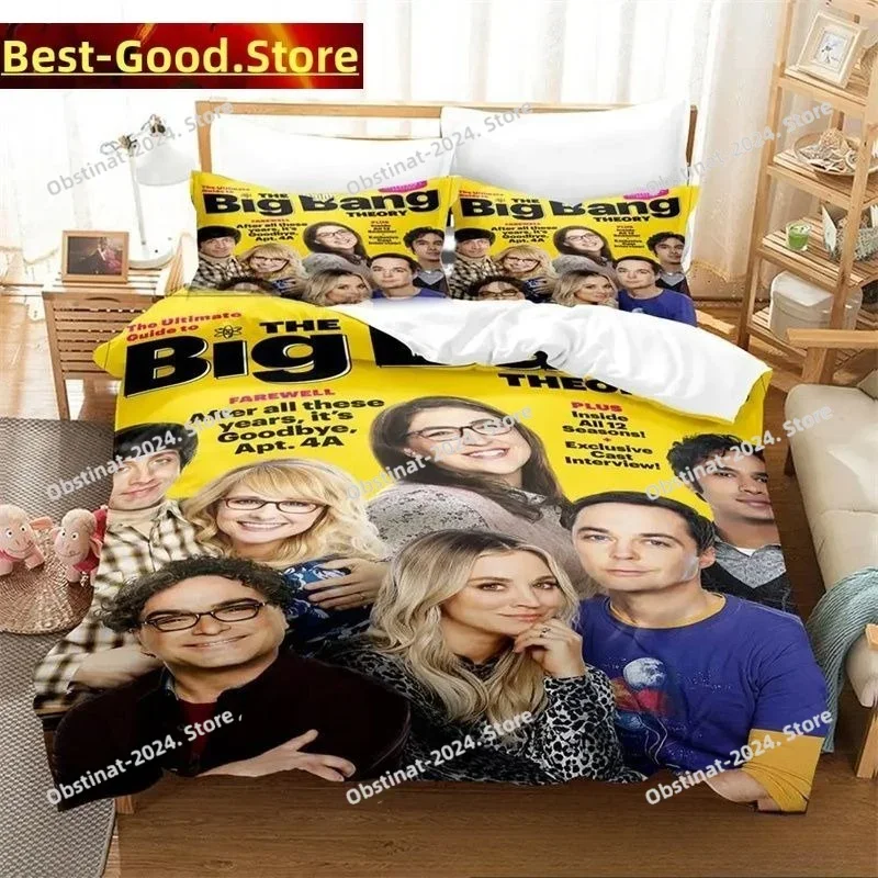 Fashion TV Big Bang Theory Bedding Set Printed single Comforter Quilt Bed Cover Duvet Cover Pillow Case 3 Pieces Kids Adult Size
Fashion TV Big Bang Theory Bedding Set Printed single Comforter Quilt Bed Cover Duvet Cover Pillow Case 3 Pieces Kids Adult Size