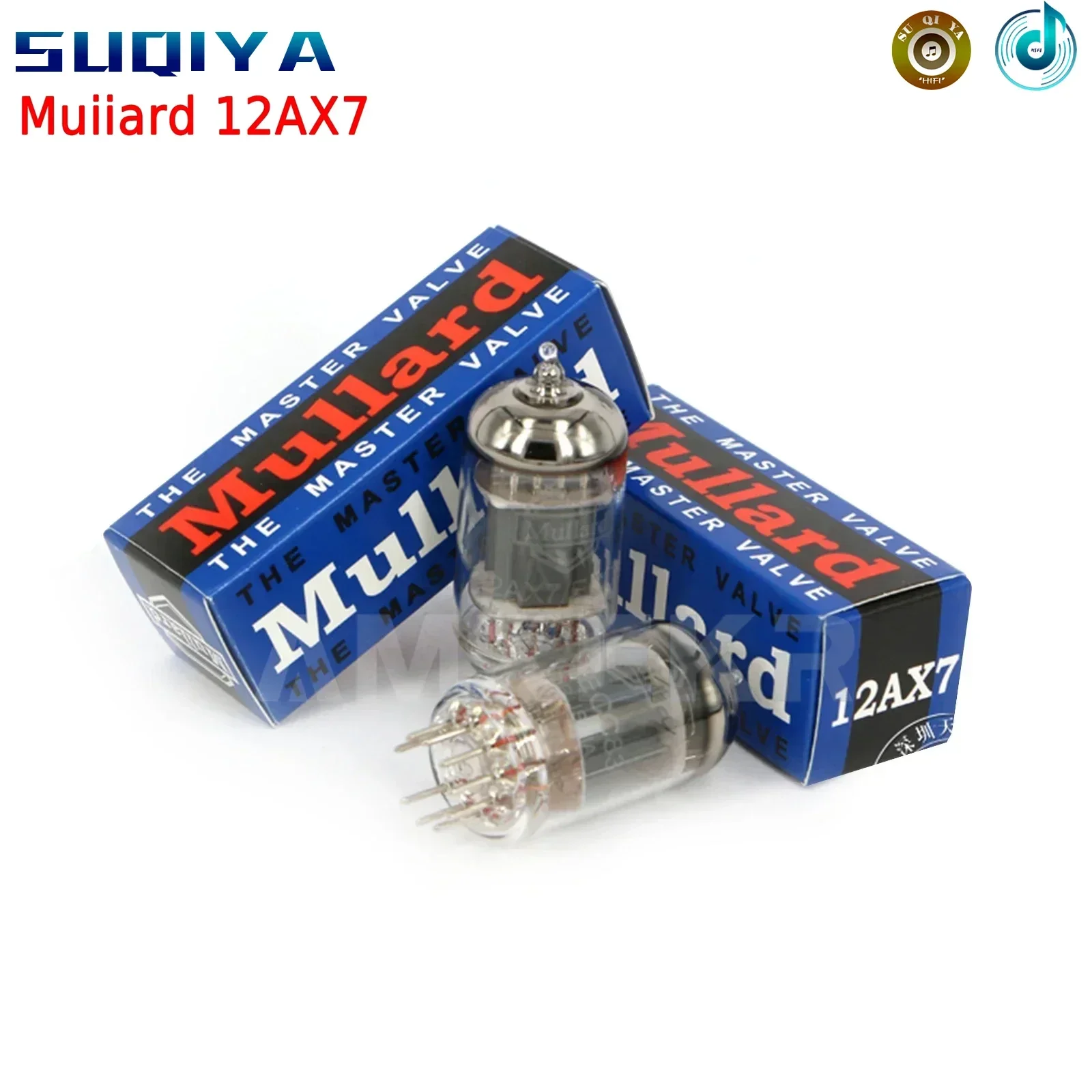 SUQIYA-Vacuum Tube Mullard 12AX7 Replacement ECC83/6N4 Electronic Tube Factory Test Matching Genuine
SUQIYA-Vacuum Tube Mullard 12AX7 Replacement ECC83/6N4 Electronic Tube Factory Test Matching Genuine
