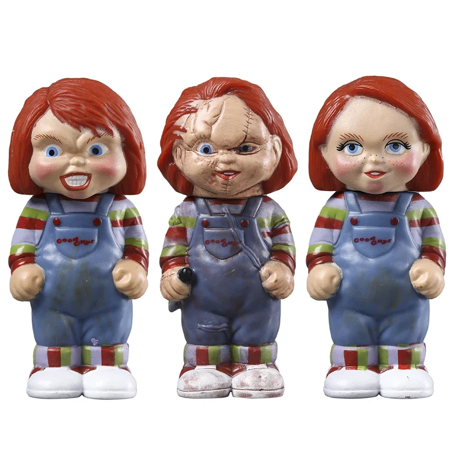 Набор из 3 детских игр Good Guys Chucky Q, мини-игрушки из ПВХ, фигурки кукол, 7,5 см
Набор из 3 детских игр Good Guys Chucky Q, мини-игрушки из ПВХ, фигурки кукол, 7,5 см