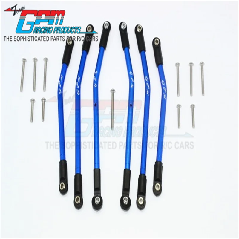 GPM ALUMINIUM ADJUSTABLE SUSPENSION LINKS -17PC SET FOR TRAXXAS TRX-4 RC Upgrade
GPM ALUMINIUM ADJUSTABLE SUSPENSION LINKS -17PC SET FOR TRAXXAS TRX-4 RC Upgrade