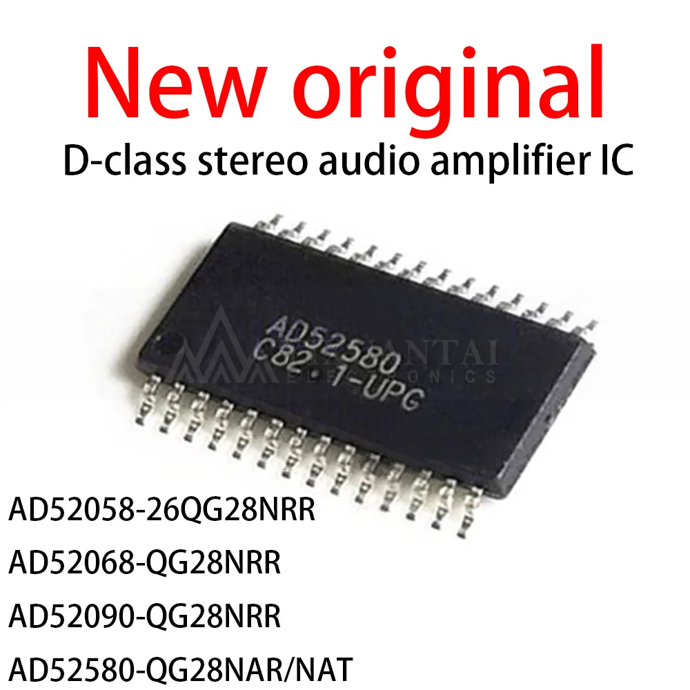 (10Pcs/Lot) 100% New original AD52058-26QG28NRR AD52068-QG28NRR AD52090-QG28NRR AD52580-QG28NAR/NAT TSSOP28 Chipset
(10Pcs/Lot) 100% New original AD52058-26QG28NRR AD52068-QG28NRR AD52090-QG28NRR AD52580-QG28NAR/NAT TSSOP28 Chipset