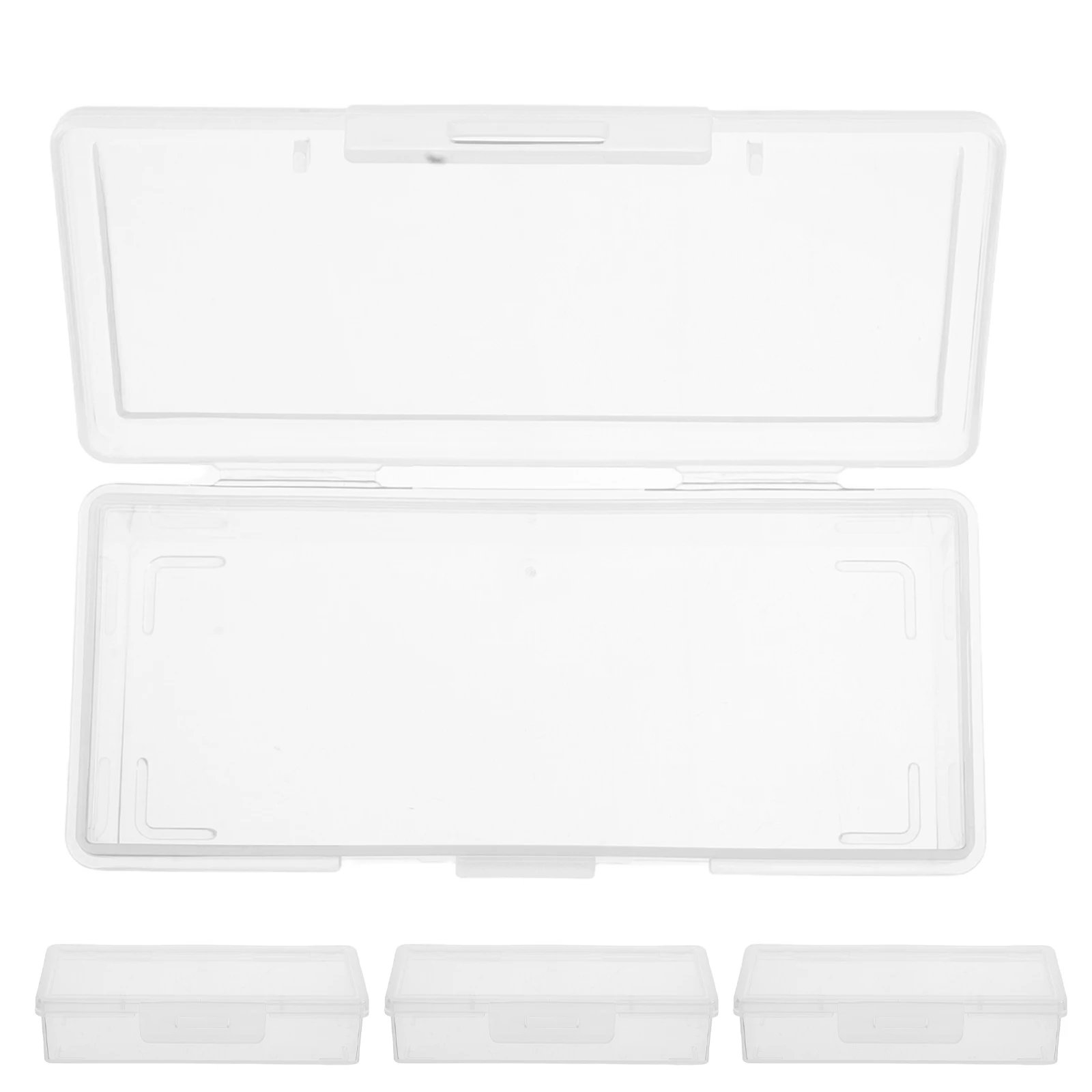 6pcs Portable Jewelry Storage Box Small Transparent Organizer Cotton Swab Holder Compact Design Dustproof Plastic Box
6pcs Portable Jewelry Storage Box Small Transparent Organizer Cotton Swab Holder Compact Design Dustproof Plastic Box