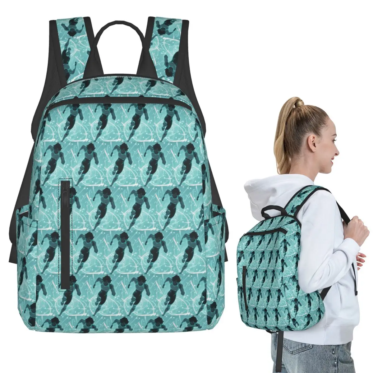 Astral Runner Backpack Student BookBag Kids School Bag Computer Shoulder Bags Men Women
Astral Runner Backpack Student BookBag Kids School Bag Computer Shoulder Bags Men Women