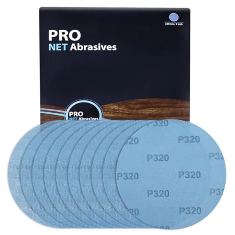 Mesh Abrasive 9 inch Drywall Sander Sandpaper 320 Grit 10pcs Dust-Free Hook and Loop Drywall Sanding Disc Aluminum Oxide Sandin
Mesh Abrasive 9 inch Drywall Sander Sandpaper 320 Grit 10pcs Dust-Free Hook and Loop Drywall Sanding Disc Aluminum Oxide Sandin