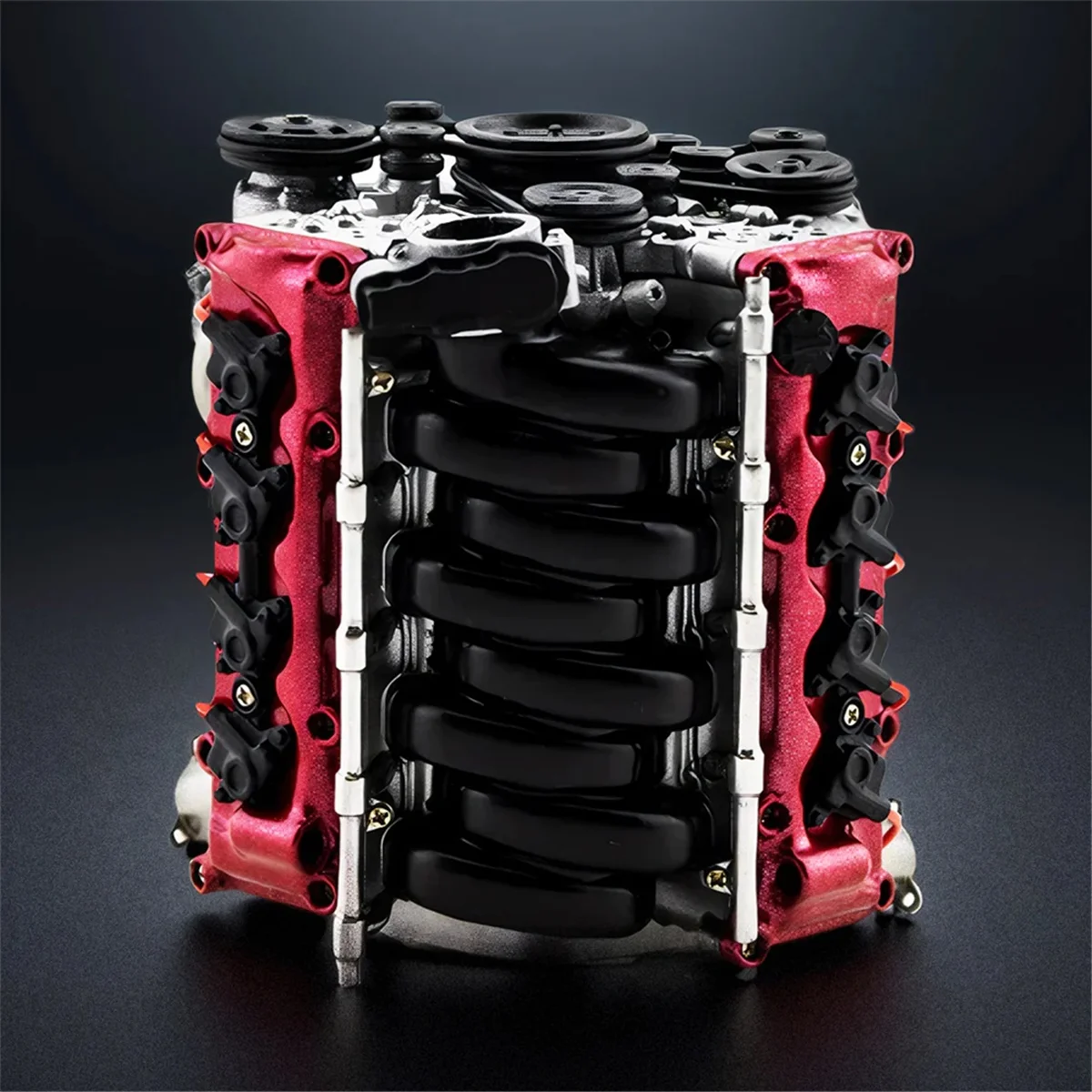 RC Car Engine V8 Engine Internal Combustion Model Assembly Kit RC Full Simulation Engine Suitable for Ax90104 Scx10 RC Car
RC Car Engine V8 Engine Internal Combustion Model Assembly Kit RC Full Simulation Engine Suitable for Ax90104 Scx10 RC Car