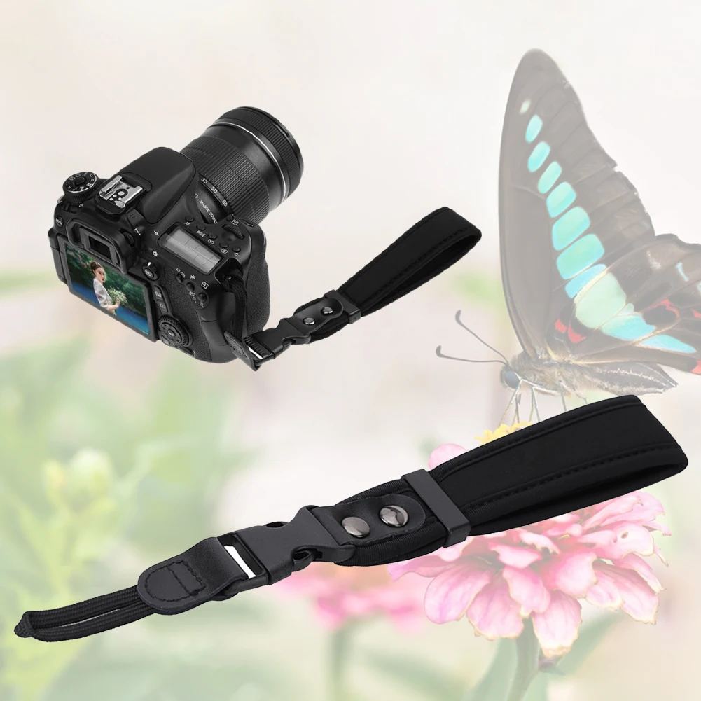 Secure Camera Sling Strap Camera Wrist Strap Comfortable Camera Hand Strap Lightweight for Canon/Nikon/Sony Fujifilm DSLR Camera
Secure Camera Sling Strap Camera Wrist Strap Comfortable Camera Hand Strap Lightweight for Canon/Nikon/Sony Fujifilm DSLR Camera