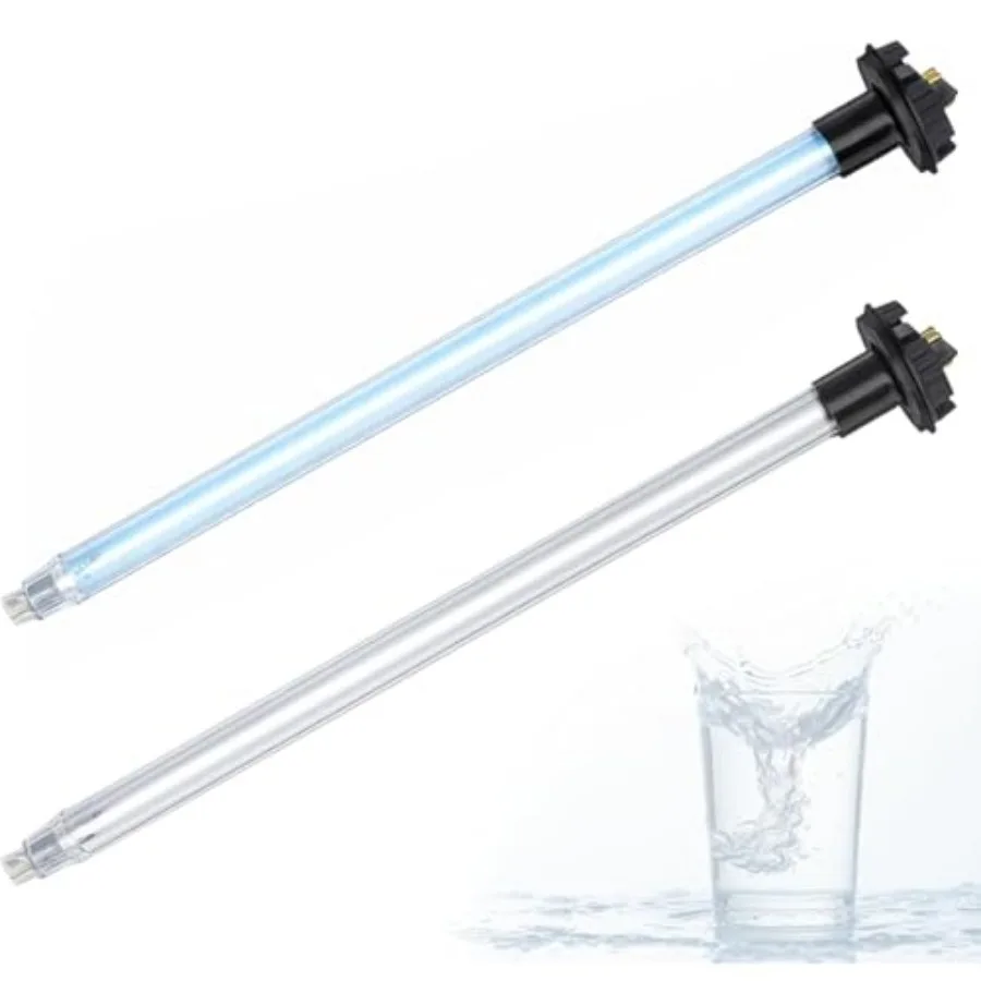 602805 2 Packs UV Bulb Compatible with Trojan Lamp Water Purification Systems Fit for Max C, C4, D/Plus, D4/Plus, IHS12-d4 Mode
602805 2 Packs UV Bulb Compatible with Trojan Lamp Water Purification Systems Fit for Max C, C4, D/Plus, D4/Plus, IHS12-d4 Mode
