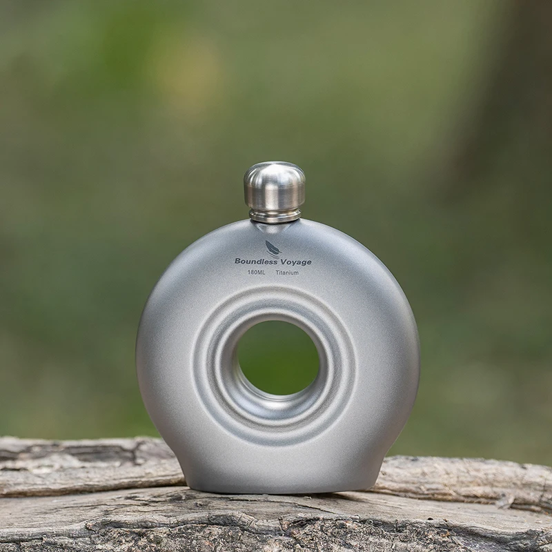 Boundless Voyage Titanium Hip Flask for Outdoor Camping Rust Resistant Wine Whiskey Bottle with Funnel Portable Drinkware
Boundless Voyage Titanium Hip Flask for Outdoor Camping Rust Resistant Wine Whiskey Bottle with Funnel Portable Drinkware
