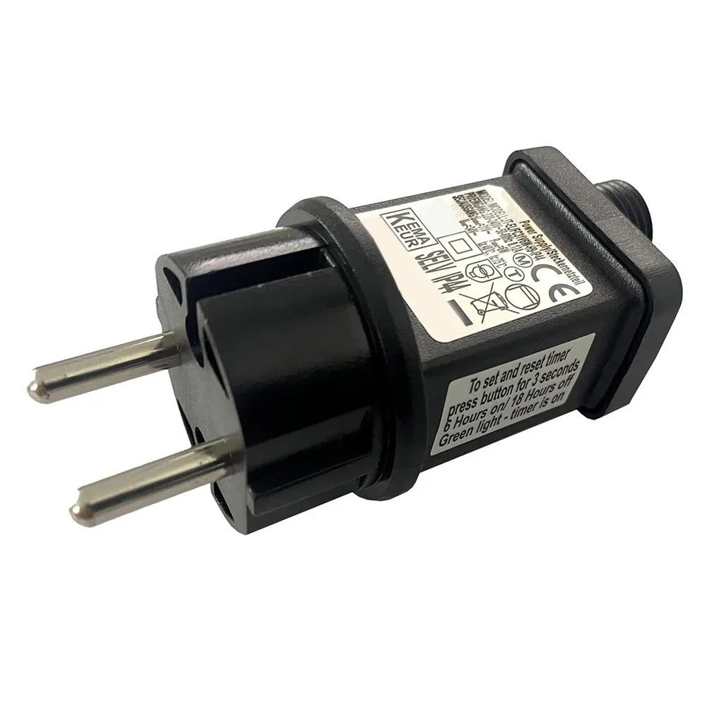 Power Supply Adapter For 31V 6W LED String Lights 8 Modes Timer Function Suitable For Various Lighting Applications
Power Supply Adapter For 31V 6W LED String Lights 8 Modes Timer Function Suitable For Various Lighting Applications