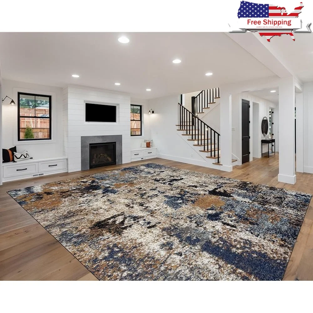 Non-Shedding Abstract Area Rug Thick Pile Kitchen Living Room Bedroom Dining Room Entryway Indoor Use Durable Easy Clean Stain
Non-Shedding Abstract Area Rug Thick Pile Kitchen Living Room Bedroom Dining Room Entryway Indoor Use Durable Easy Clean Stain