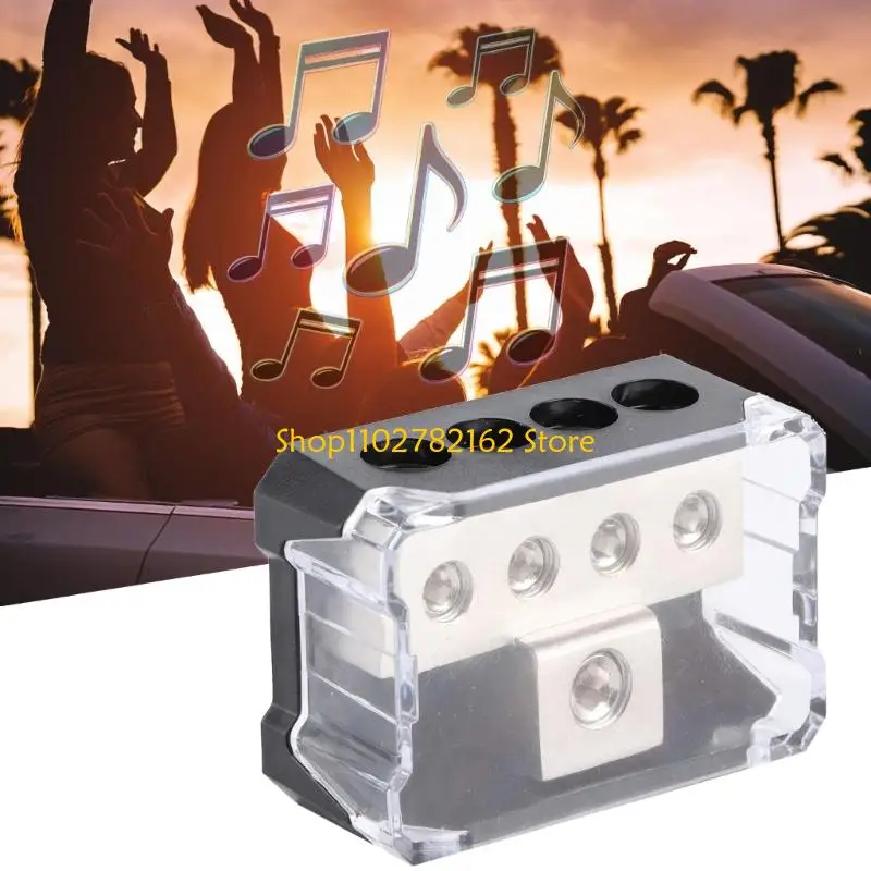 547B Professional Auto Speaker Power Ground Wire Splitter Ground Distribute for Greatest Conductivity & Long Lasting Use
547B Professional Auto Speaker Power Ground Wire Splitter Ground Distribute for Greatest Conductivity & Long Lasting Use