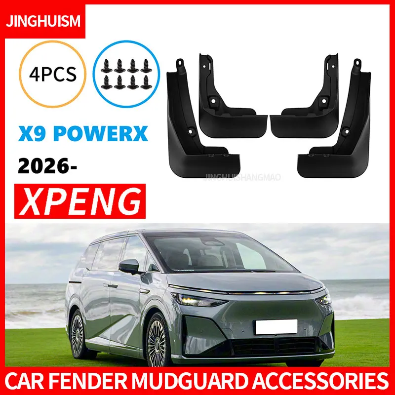 Car Tire Mud Flaps for Xiaopeng Xpeng X9 PowerX Extended-range Version 2026 Auto Parts Truck Exterior Splash Guards Mudguards
Car Tire Mud Flaps for Xiaopeng Xpeng X9 PowerX Extended-range Version 2026 Auto Parts Truck Exterior Splash Guards Mudguards