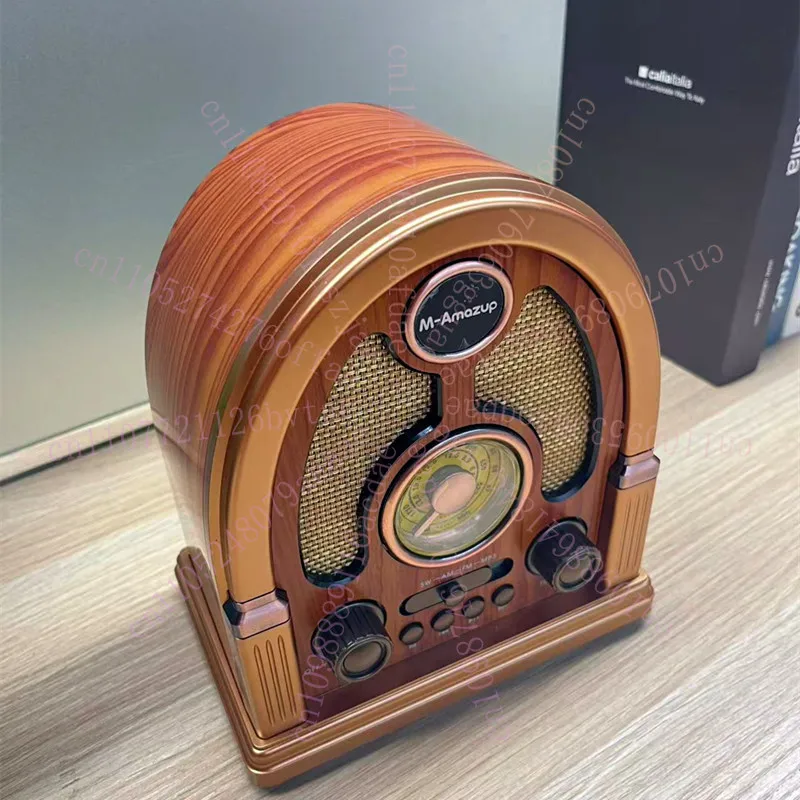 New Retro Desktop Multi-function Card U Disk Bluetooth Speaker, Portable Multi-band Radio
New Retro Desktop Multi-function Card U Disk Bluetooth Speaker, Portable Multi-band Radio