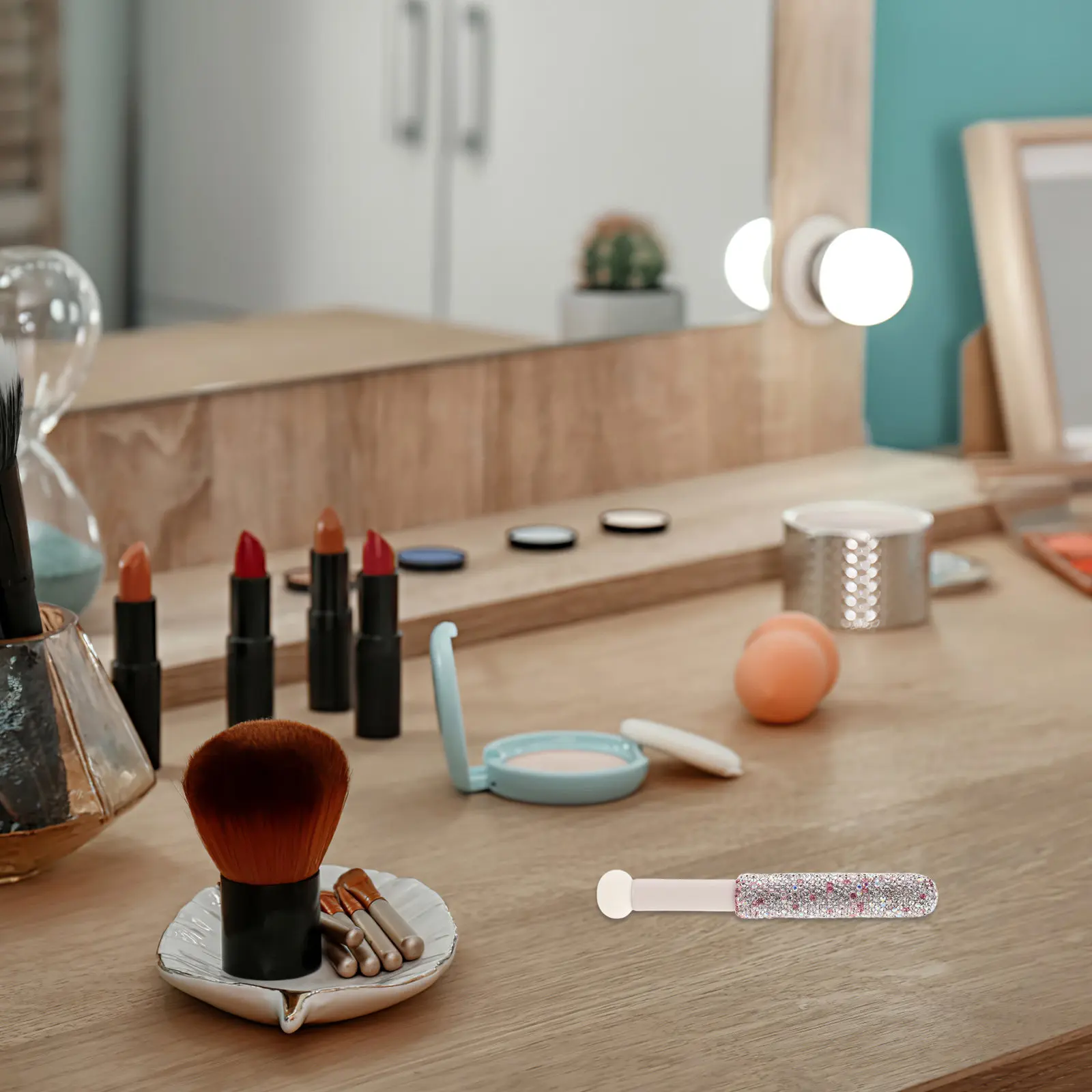 Mushroom Makeup Concealer Brush Soft Sponge Head Rhinestone Handle Portable Blending Beauty Tool Sponge Powder Foundation
Mushroom Makeup Concealer Brush Soft Sponge Head Rhinestone Handle Portable Blending Beauty Tool Sponge Powder Foundation