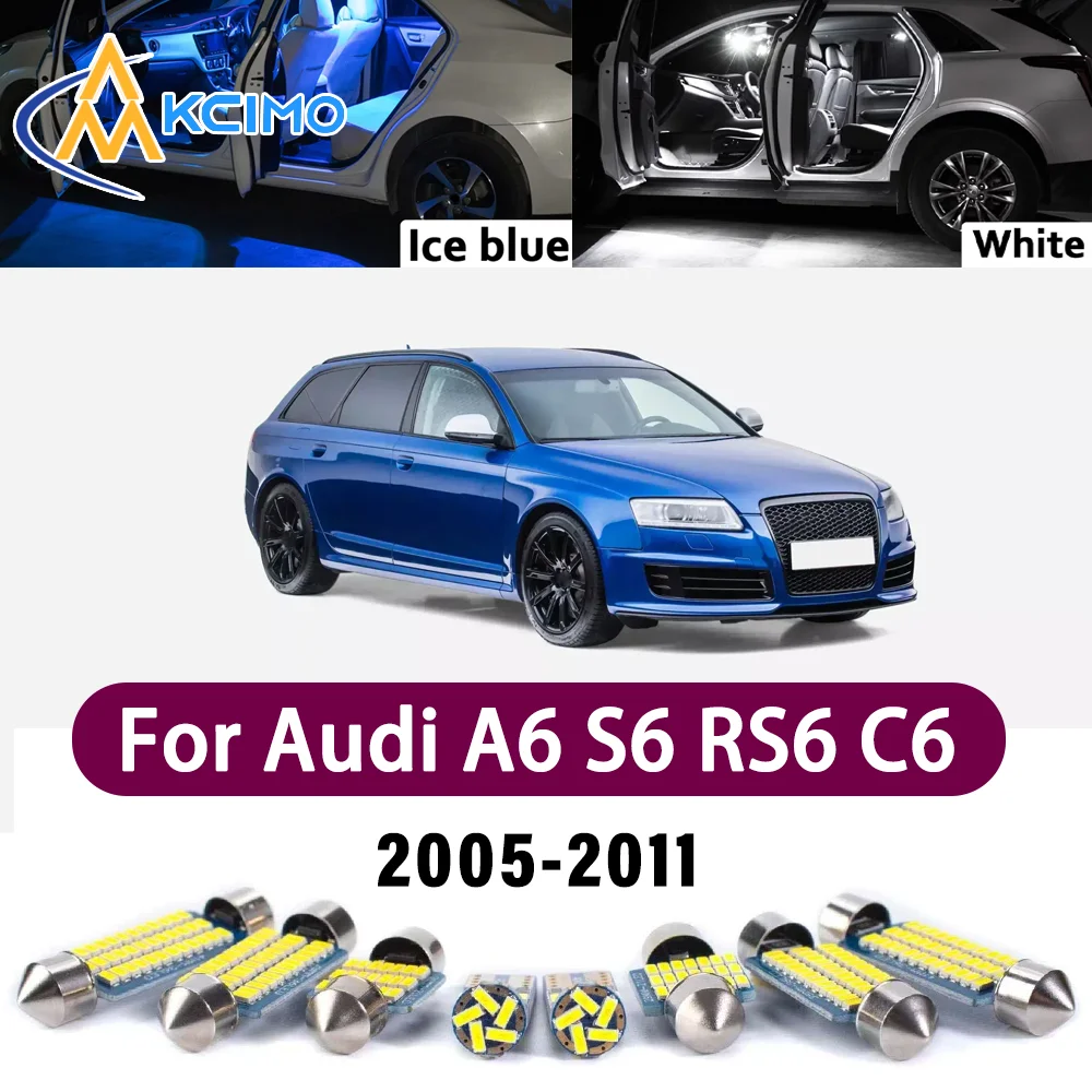 Error Free LED Interior Light Kit for Audi A6 S6 RS6 C6 Avant (2005-2011) Premium Bright Dome Trunk Mirror Reading Lamps Canbus
Error Free LED Interior Light Kit for Audi A6 S6 RS6 C6 Avant (2005-2011) Premium Bright Dome Trunk Mirror Reading Lamps Canbus