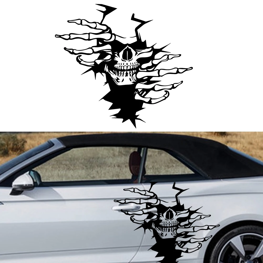 1 Pair of Skulls Tear Open Walls Sticker for Car Body Hood Bonnet Cover Door, Decals Film Foil PVC Auto Exterior Styling
1 Pair of Skulls Tear Open Walls Sticker for Car Body Hood Bonnet Cover Door, Decals Film Foil PVC Auto Exterior Styling