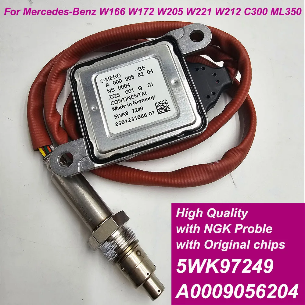 A0009056204 5WK97249 A0009052310 0009056204 N-GK Probe NOX Sensor For Mercedes Benz C Class W166 W213 R172 GLE E350d C250 ML350
A0009056204 5WK97249 A0009052310 0009056204 N-GK Probe NOX Sensor For Mercedes Benz C Class W166 W213 R172 GLE E350d C250 ML350