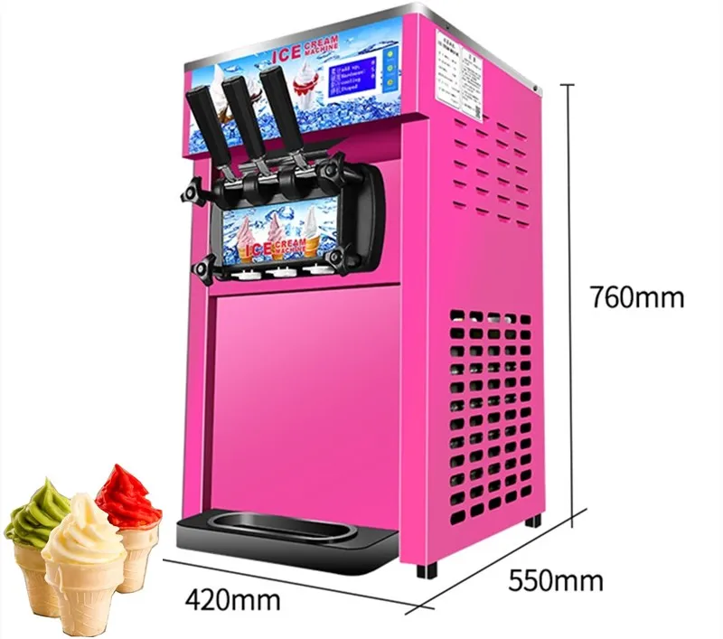 Stainless Steel Popular Commercial Soft Serve Ice Cream Machines/ice Cream Making Machines
Stainless Steel Popular Commercial Soft Serve Ice Cream Machines/ice Cream Making Machines