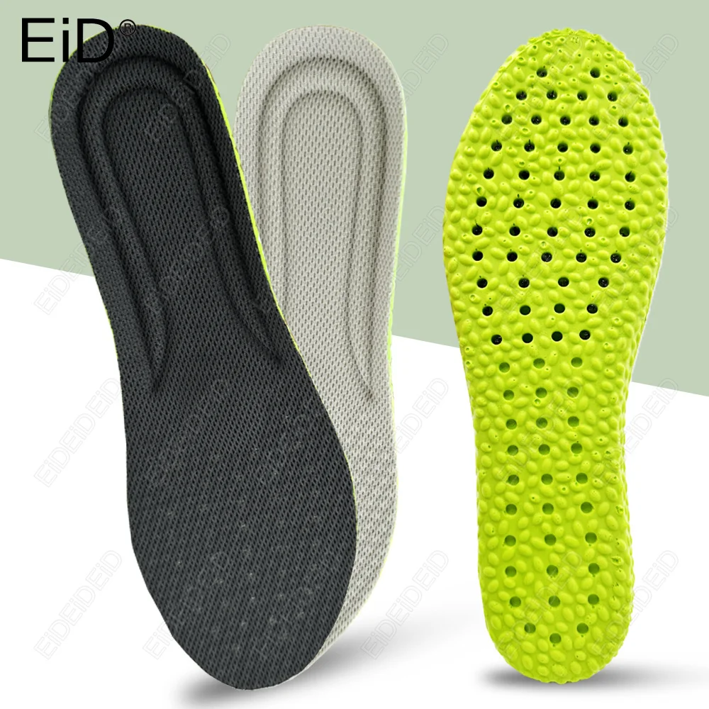 4D Cloud Sport Insoles for Shoes PU Air Cushion Sole Soft Shock Absorption Deodorant Breathable Running Orthopedic Insoles
4D Cloud Sport Insoles for Shoes PU Air Cushion Sole Soft Shock Absorption Deodorant Breathable Running Orthopedic Insoles
