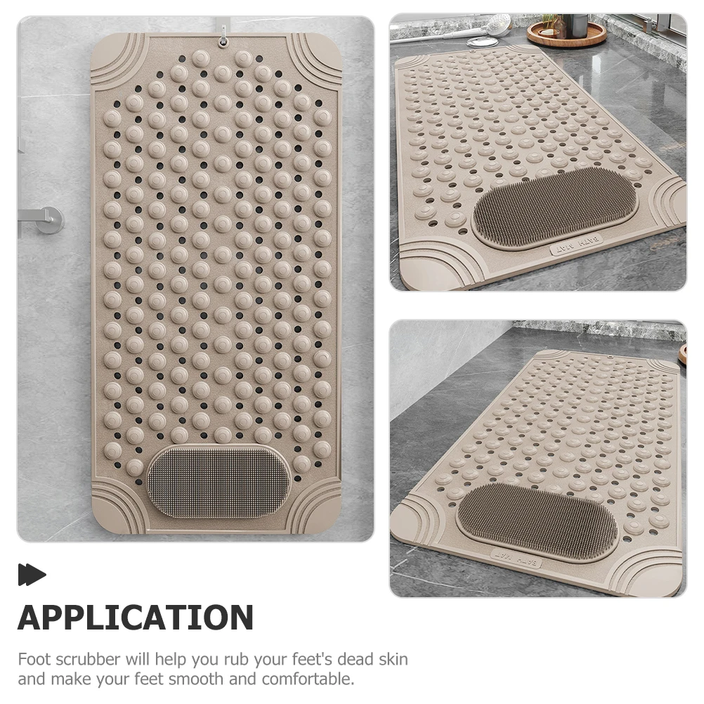 Non Slip Bath Mat 36x70cm Massage Pad Shower Floor Feet Scrubber Suction Cups Foot Massager Back Wall Mounted Rubber Anti Wear
Non Slip Bath Mat 36x70cm Massage Pad Shower Floor Feet Scrubber Suction Cups Foot Massager Back Wall Mounted Rubber Anti Wear