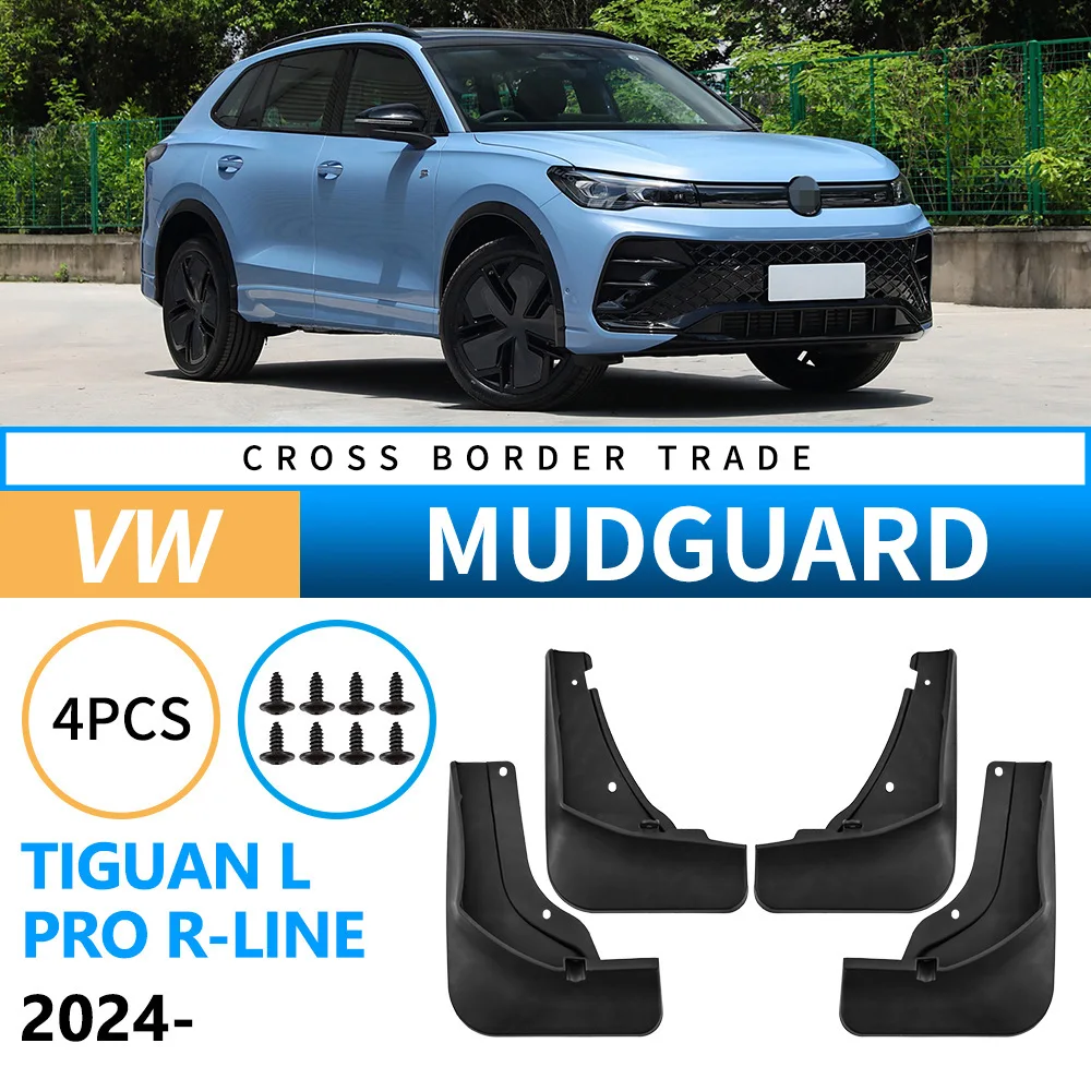 Car Mud Flaps Splash Guards Fender Mudguard for Volkswagen Tiguan L Pro R-Line 2024 Soft Rubber Front Rear Mud Guards Auto Parts
Car Mud Flaps Splash Guards Fender Mudguard for Volkswagen Tiguan L Pro R-Line 2024 Soft Rubber Front Rear Mud Guards Auto Parts